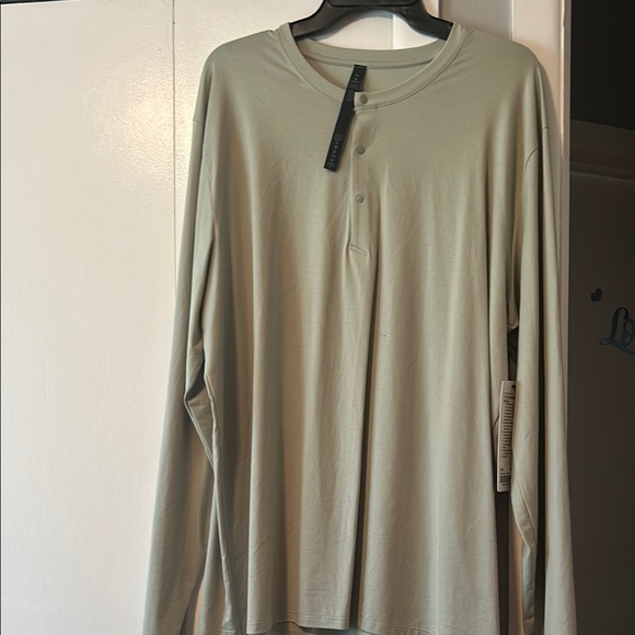 lululemon athletica Other - NWT Lululemon men’s long sleeve Henley size XXL